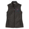Women's Fleece Sweater Vest Thumbnail