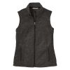 Women's Fleece Sweater Vest Thumbnail