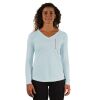 Vapor Women's Solar Long Sleeve V-Neck Thumbnail